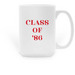 Class of '86 Mugs, a White Large Coffee Mug