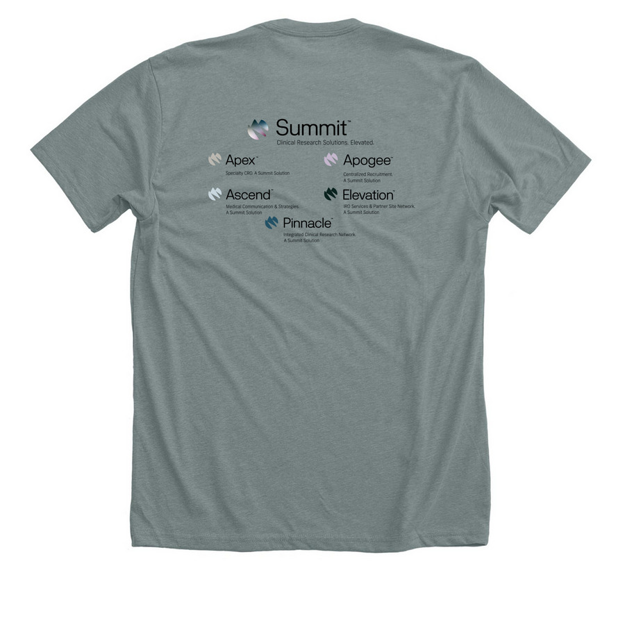 Liver Awareness Fundraiser 2, a Heather Blue Storm Premium Unisex Tee (back-view)