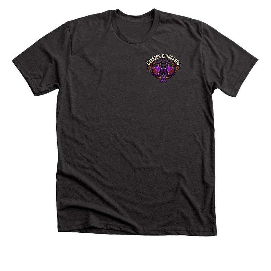 Walk to Defeat ALS: Team Cavazos, a Dark Grey Heather Premium Unisex Tee