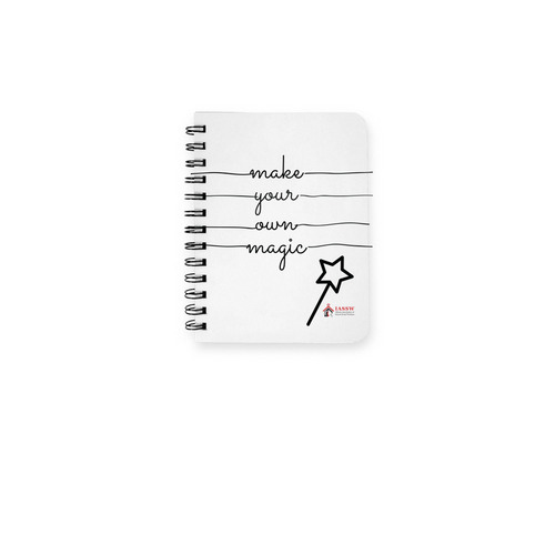 Make your Own Magic, a White Spiral Notebook