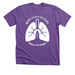 Cystic Fibrosis Awareness- Caspian?s Crew, a Heather Team Purple Premium Unisex Tee
