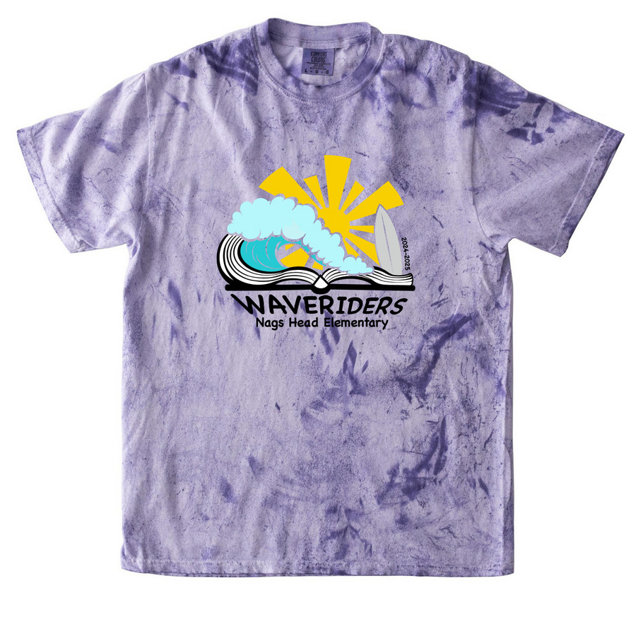Adult 2024-25 Spirit Wear, a Amethyst Comfort Colors Colorblast Tee