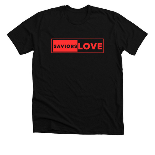 Saviors Love Apparel&nbsp;, a Solid Black Blend Premium Unisex Tee