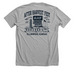 AHF Social Club, a Athletic Heather Premium Unisex Tee (back-view)