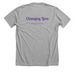 InnStyle is Changing Lives, a Athletic Heather Premium Unisex Tee (back-view)