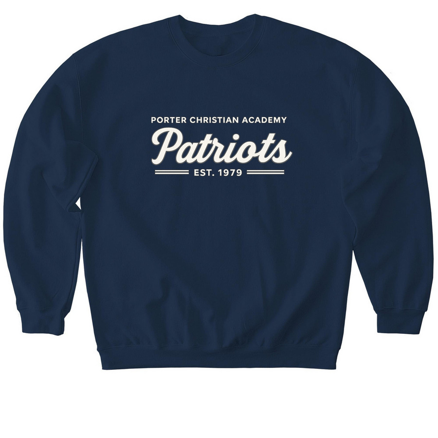 Patriot Crew Neck&nbsp;, a Navy Softstyle Crewneck Sweatshirt