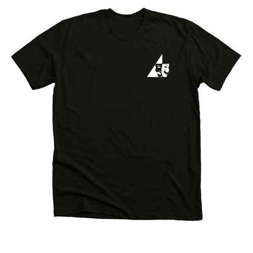 TAP Logo Shirts, a Black Heather Premium Unisex Tee