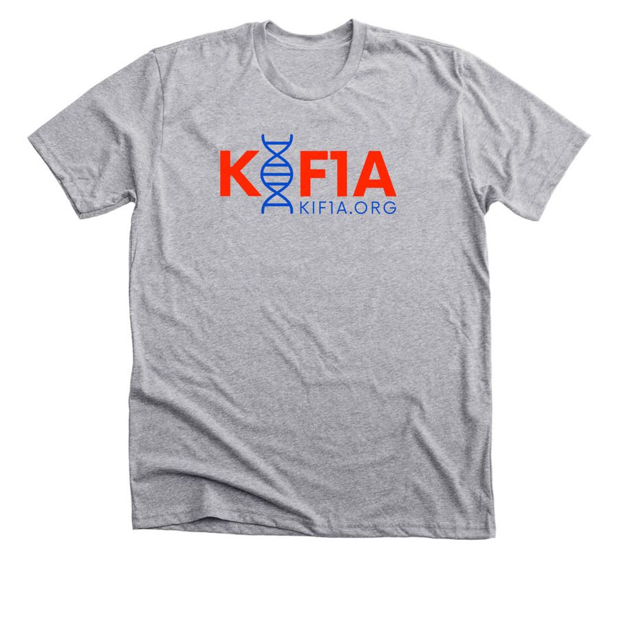 Cure KIF1A Today, a Athletic Heather Premium Unisex Tee
