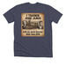 I Tracked Jesse James, a Heather Midnight Navy Premium Unisex Tee
