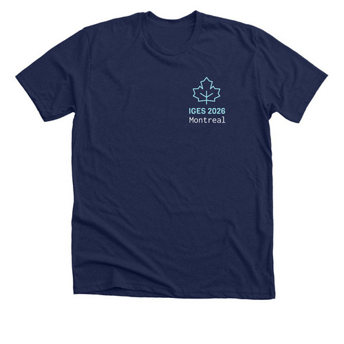 International Genetic Epidemiology Society 26, a Solid Navy Blend Premium Unisex Tee