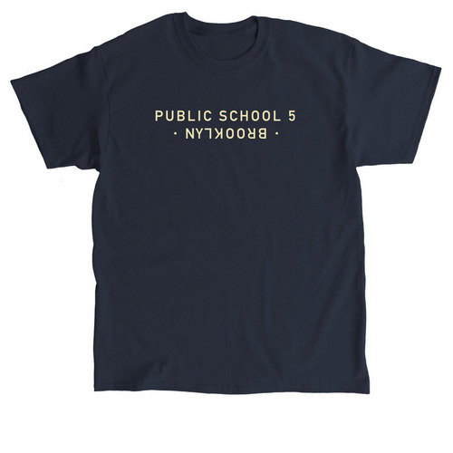 PS5 bkln navy, a Navy Classic Unisex Tee