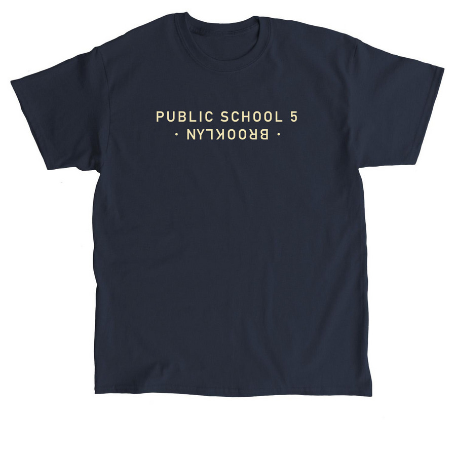 PS5 bkln navy, a Navy Classic Unisex Tee