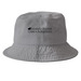 Orlando Rabbit Care Logo Hat, a Grey Printed Bucket Hat
