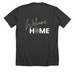 HMUMC Welcome Home, a Dark Grey Heather Premium Unisex Tee (back-view)