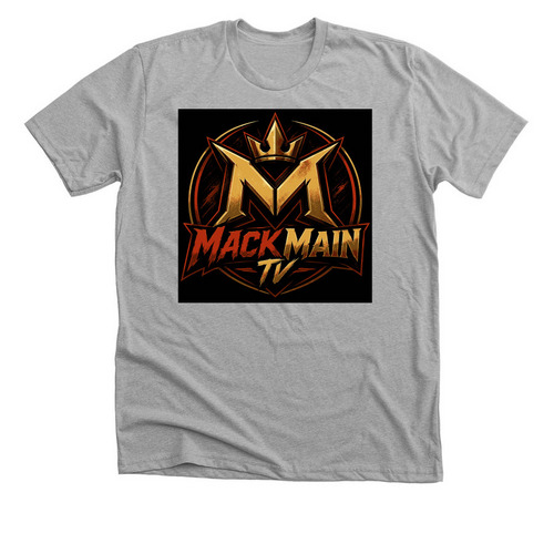 MackMain short sleeve apparel, a Athletic Heather Premium Unisex Tee