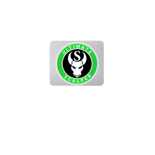 Ultimate Scalper Mouse Pad, a White Full Color Mouse Pad
