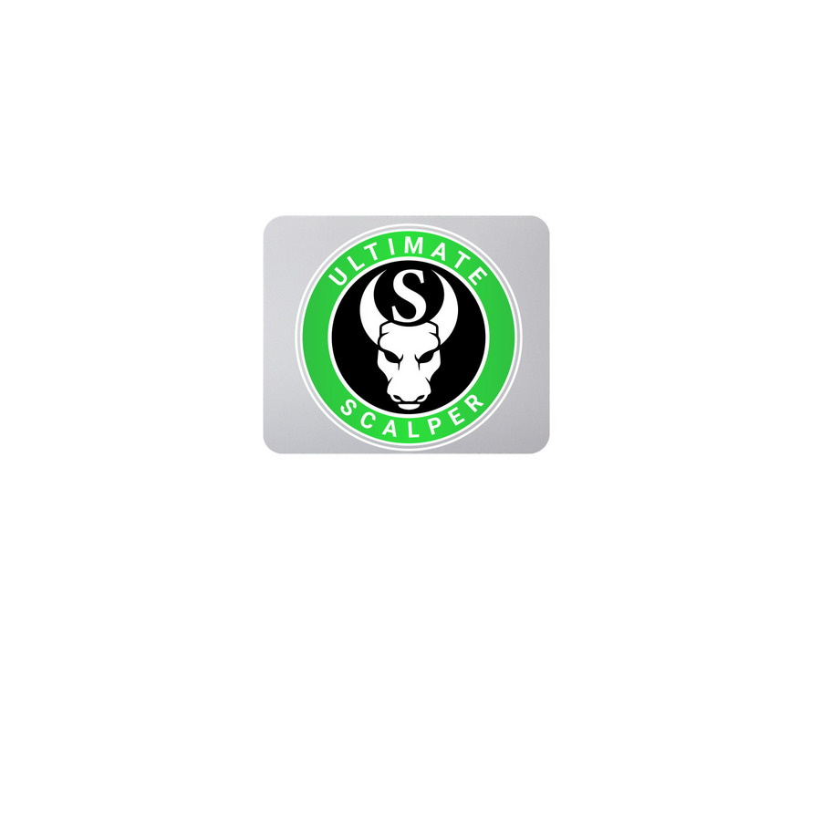 Ultimate Scalper Mouse Pad, a White Full Color Mouse Pad