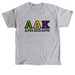 ADK Bold Bright Block Letter Tops, a Sport Grey Classic Unisex Tee