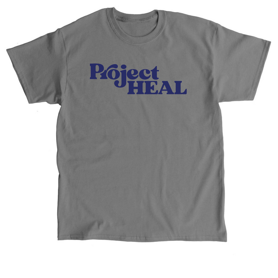 Project HEAL Grey T-Shirt, a Charcoal Classic Unisex Tee