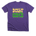 Dolly Gras Adult and Child, a Heather Team Purple Premium Unisex Tee