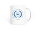 Law Review Seal Coffee Mug, a White Coffee Mug