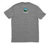 Alliance Apparel: Pika, a Aluminum Grey Allmade Eco Triblend Unisex Tee (back-view)