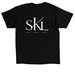 SKL - Main Logo, a Black Classic Unisex Tee (back-view)