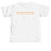Knoxville Mikey Tee, a White Comfort Colors Unisex Tee (back-view)