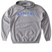 Vintage Rangers, a Sport Grey Gildan Softstyle Pullover Hoodie