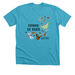 Friend of Bugs, a Heather Aqua Premium Unisex Tee