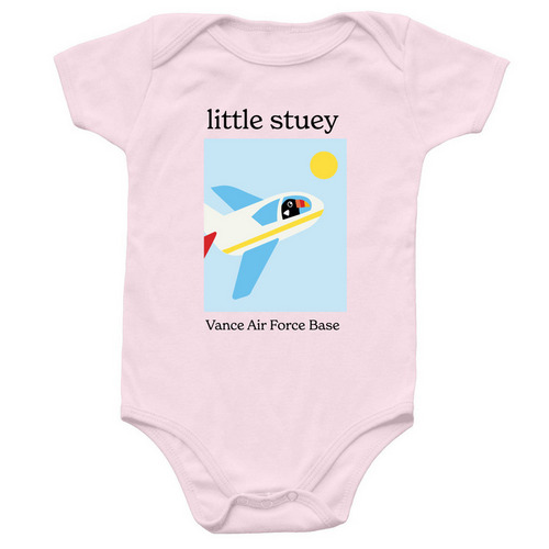 Little Stuey Plane - Onesie, a Ballerina Infant Onesie