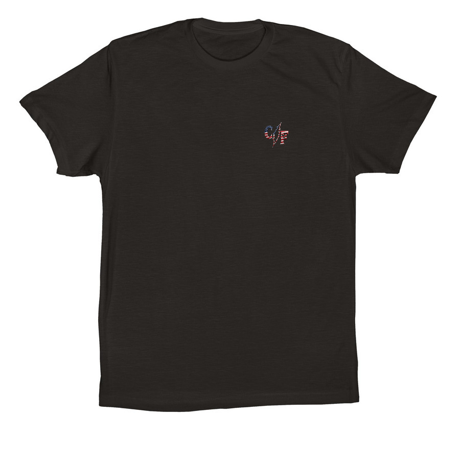 CCF Goes Patriotic, a Black Premium Cotton Tee