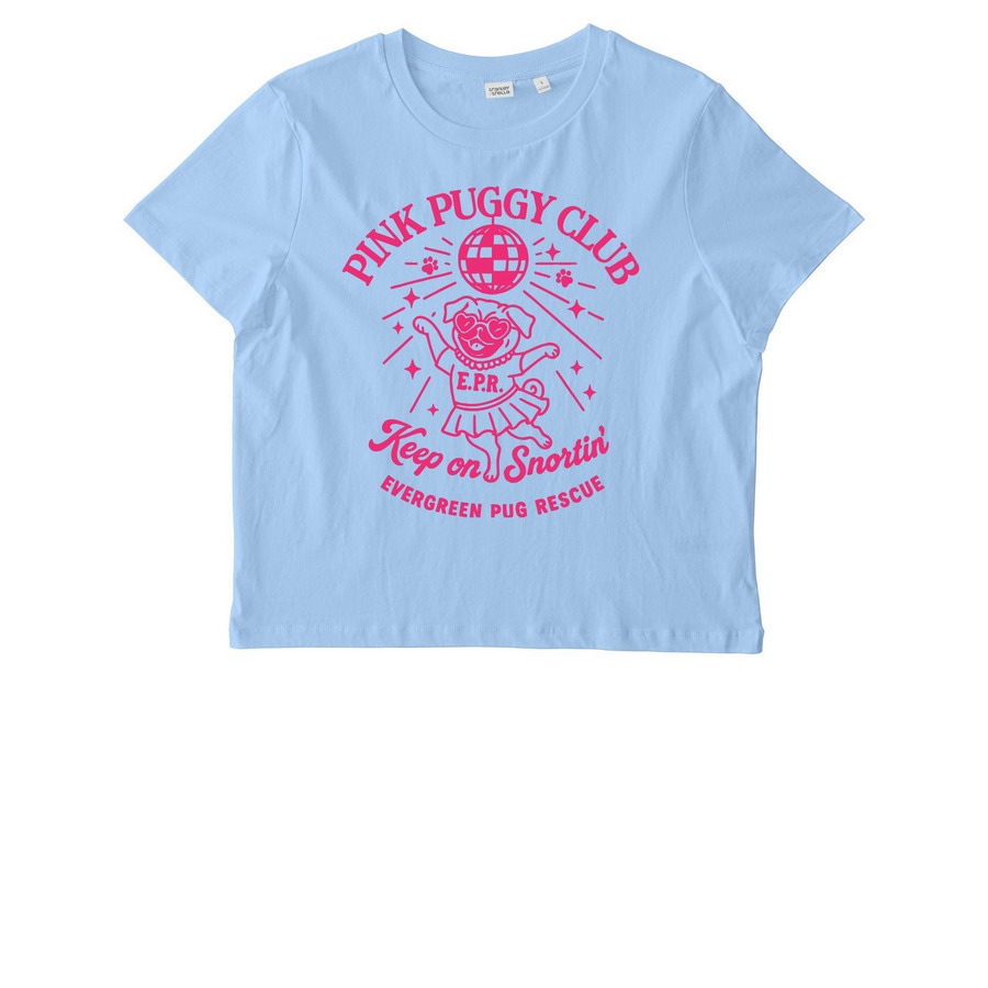 Pink Puggy Club, a Blue Soul Stanley/Stella Women?s Stella Muser Tee