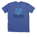 LDS Awareness Month 2026 Community Tee, a Solid True Royal Premium Unisex Tee
