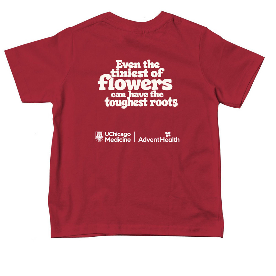 March of Dimes TODDLER, a Red Toddler Tee (back-view)