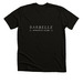 Classic BarBelle Logo Apparel, a Black Heather Premium Unisex Tee