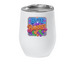 Axe Wine Tumbler, a White Insulated Wine Cup