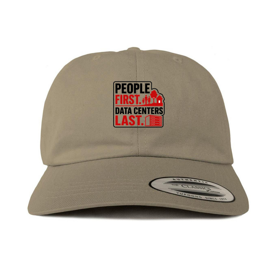 Data Center Resistance, a Khaki Printed Classic Baseball Cap
