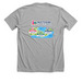 Montessori Academy&nbsp;, a Athletic Heather Premium Unisex Tee (back-view)