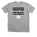 Straight Outta IACS, a Athletic Heather Premium Unisex Tee