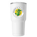 Tumblers, a White Insulated Tumbler