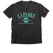 Explore v-neck, a Dark Grey Heather Premium V-Neck Tee