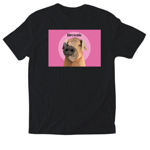 Hello Brownie! BPR&nbsp;, a Black Softstyle Cotton Tee