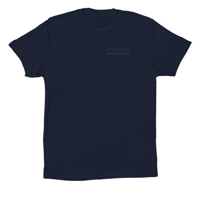 Upstate Radiation Oncology, a Navy Premium Cotton Tee