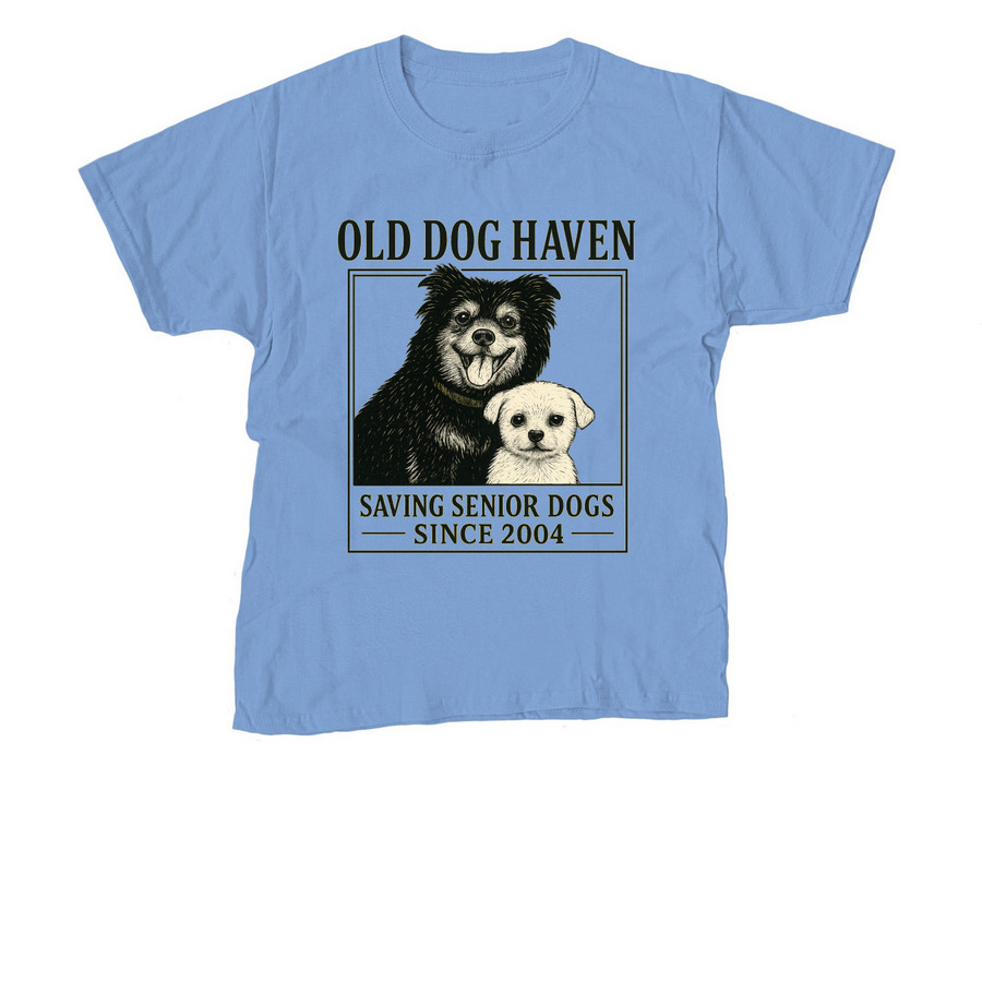 ODH Bear & Mimmo, a Carolina Blue Youth Unisex Tee