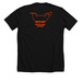 A Eugene Halloween, a Solid Black Blend Premium Unisex Tee (back-view)