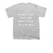 218 Hating Is Free, a Sport Grey Youth Unisex Tee (back-view)