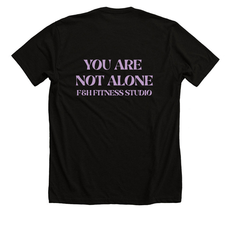 SFAC 2026, a Solid Black Blend Premium Unisex Tee (back-view)