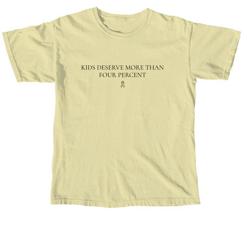 Kids Deserve More, a Butter Comfort Colors Unisex Tee