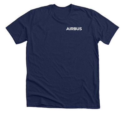 WIN of Airbus - Fleet Strong Campaign, a Solid Navy Blend Premium Unisex Tee